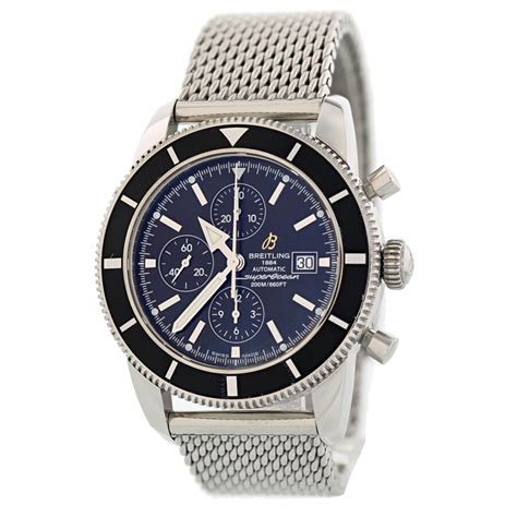 pre owned breitling superocean chronograph|breitling superocean chronometre automatic.